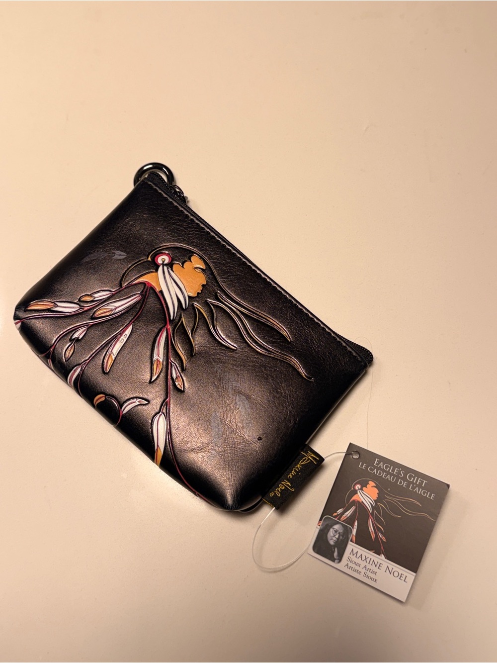 Sioux Leather Wallet Pouch by Maxine Noel